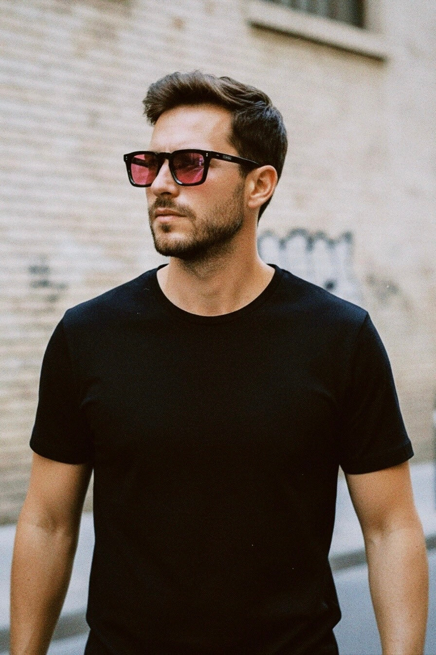 Gafas de sol Nova - Negro/Rojo