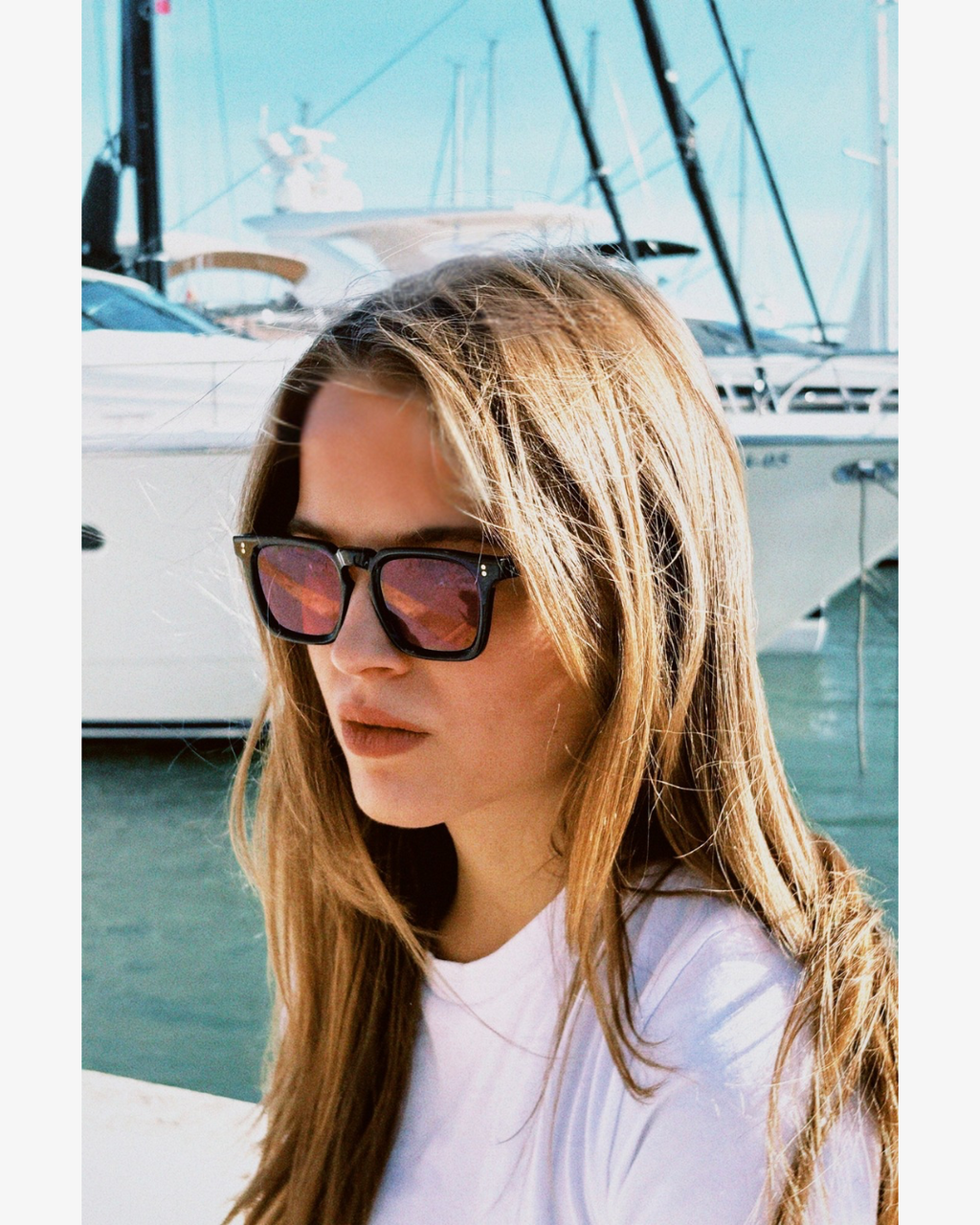 Gafas de sol Nova - Negro/Rojo